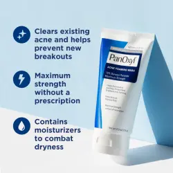 غسول PanOxyl الرغوي لعلاج حبّ الشباب ببنزويل بيروكسيد 10% – قوة قصوى (5.5 أونصة)- thumbnail_1