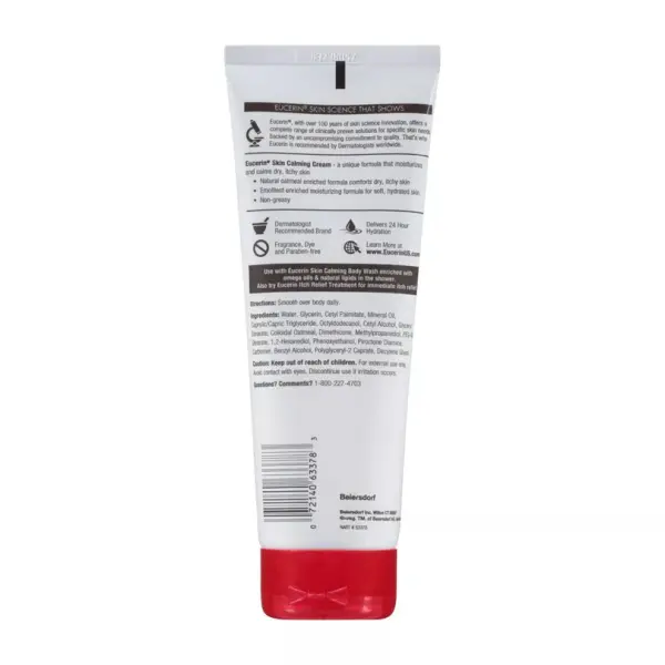كريم Eucerin Skin Calming Daily Moisturizing Cream – 8 أونصات- image 1