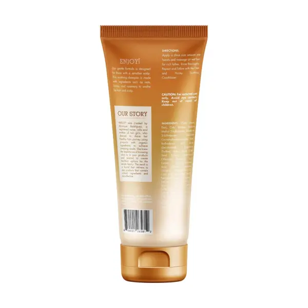 MIELLE ORGANICS شامبو مهدّئ بالشوفان والعسل – 8 أونصات- image 1